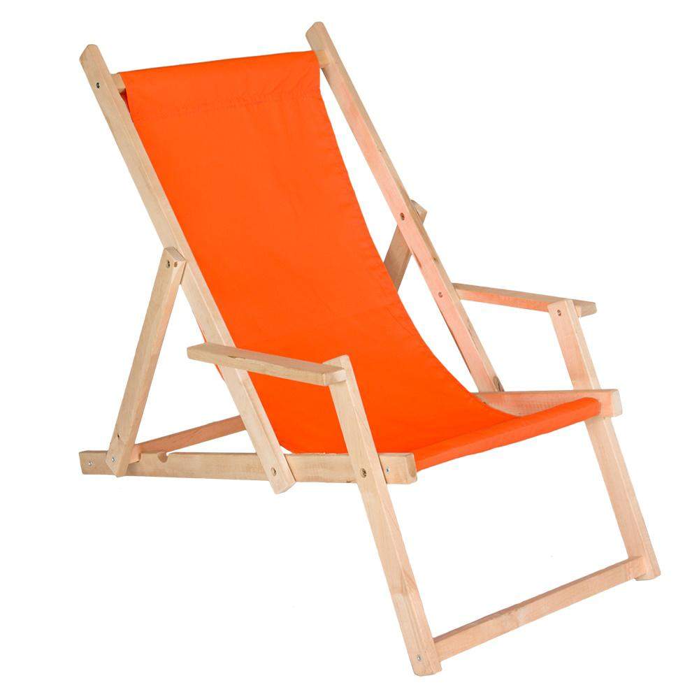 Leżak reklamowy z nadrukiem FULL KOLOR z podłokietnikami 5